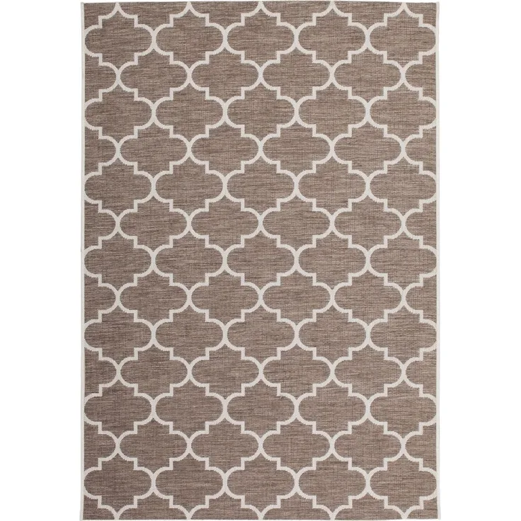 Flachgewebe Teppich Ina - Batu Beige, rechteckig - 80x150 cm - Beige