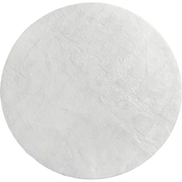 Paco Home Fellteppich Kunstfell Soft 380, rund, Höhe: 14 mm, Langflor, Kuschelteppich - besonders weich, Uni-Farben – Bild 3