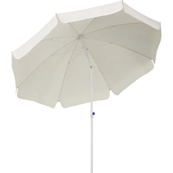 Sonnenschirm Ibiza 200/8 rund, Ø ca. 200 cm natur – Bild 4