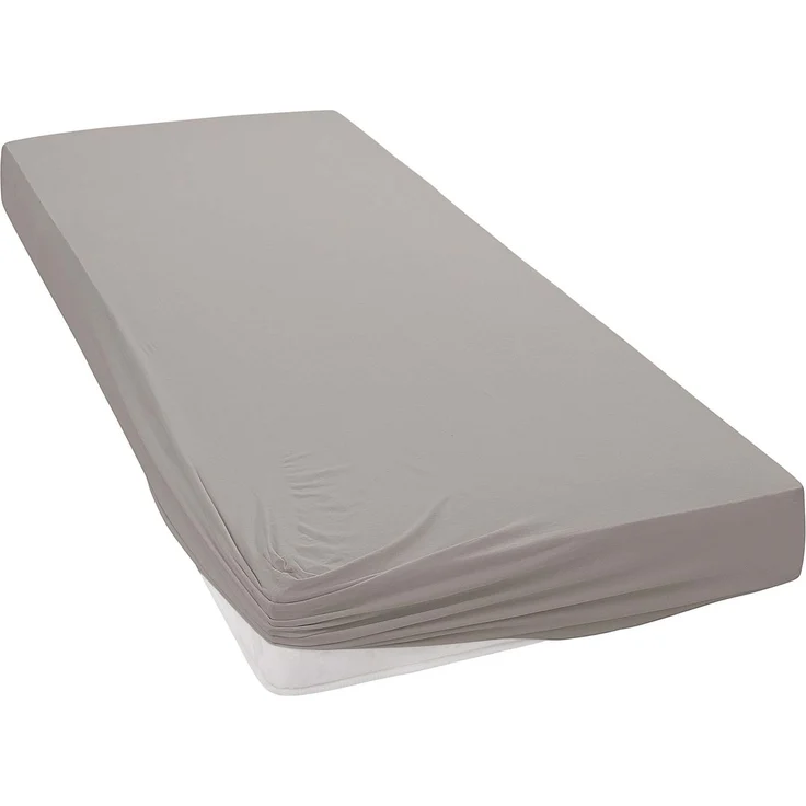 Janine Mako Jersey Spannbetttuch Bettlaken 140-160x200 cm OVP 5007 77 vulkan – Bild 4