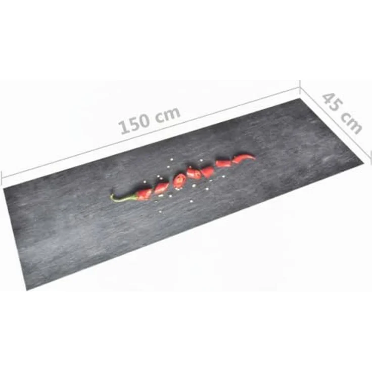 Küchenbodenmatte Waschbar Pfeffer 45x150 cm 315964 – Bild 2