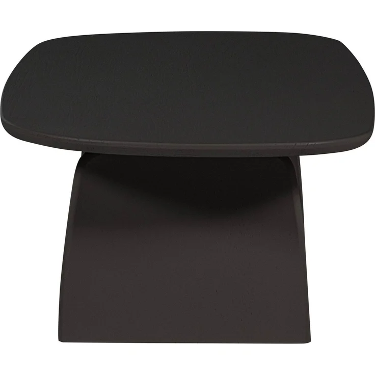 Couchtisch Tablo Eiche FSC, organisches Design, modern, schwarz, 110 x 60 cm, robust – Bild 3