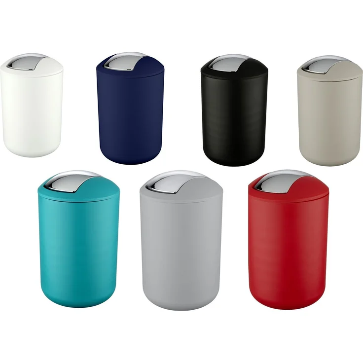 WENKO BRASIL Kosmetikeimer 6,5 Liter, Grau – Bild 8