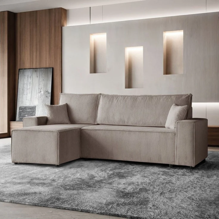 Beautysofa Ecksofa HEKTOR, mit Schlaffunktion – Bild 2