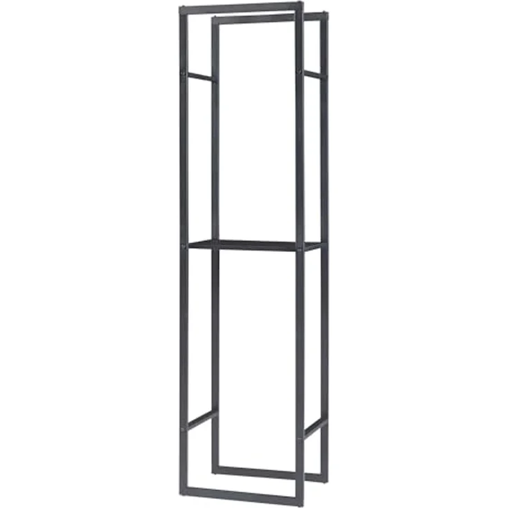 Kaminholzregal Ulvila mit Ablage 45x30x170cm [en. casa] – Bild 2