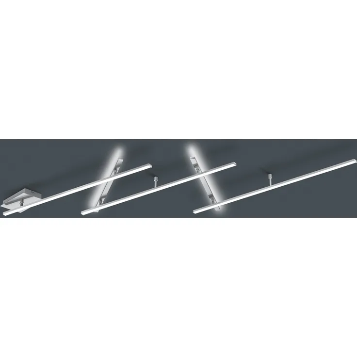 Deckenleuchte Deckenlampe INDIRA 3x6 W LED Switch Dimmer ca. 245 cm cm Trio Leuchten
