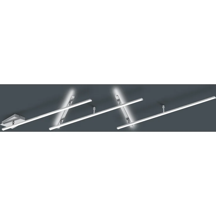 Deckenleuchte Deckenlampe INDIRA 3x6 W LED Switch Dimmer ca. 245 cm cm Trio Leuchten – Bild 1