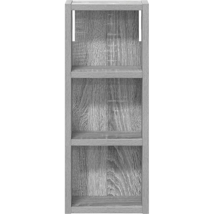 vidaXL Badezimmer-Wandschrank mit Regal Graues Sonoma 20 x 10 x 50 cm 889284 – Bild 6