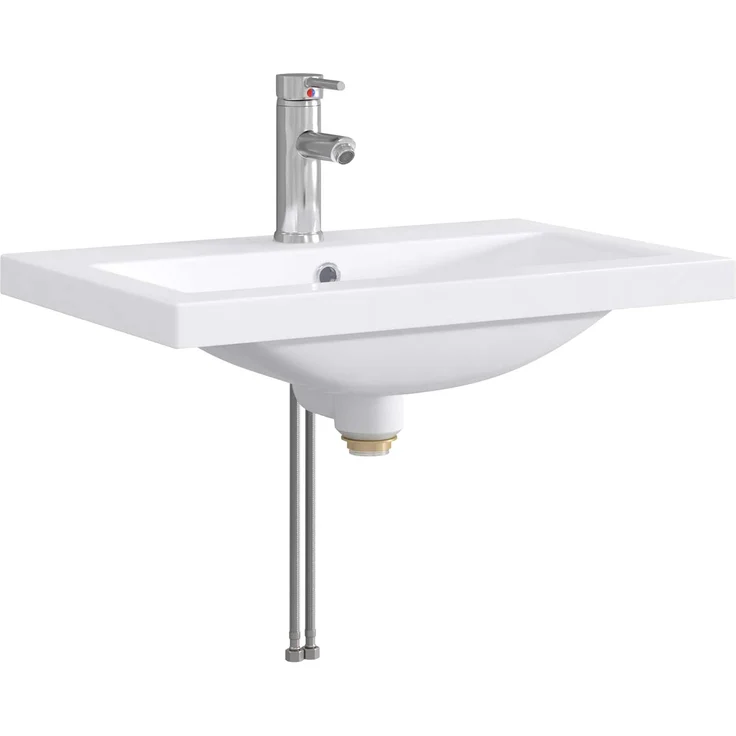vidaXL Badezimmermöbel-Set Altholz 61 x 40 x 84,5 cm Holzwerkstoff 3404356 – Bild 5