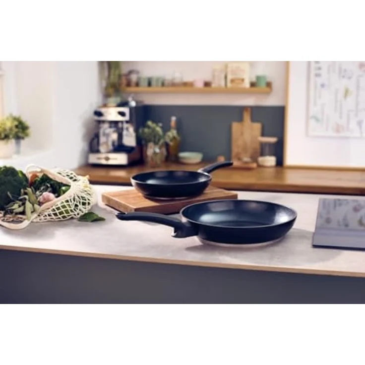Fissler Pfannen-Set Ceratal® Evo Classic, Aluminium (Set, 1x Bratpfanne 24 cm + 1x Bratpfanne 28 cm), 2-teiliges Keramikpfannen-Set – Bild 2