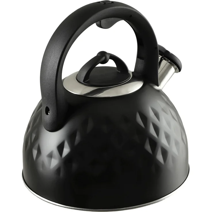 KADAX Stahlkessel 2,5 l, Induktion, Gaspfeife mit Griff, traditionell – Bild 4
