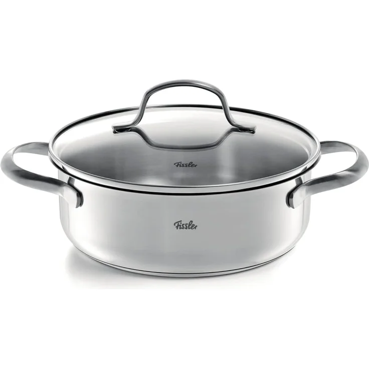 Fissler San Francisco Topf-Set 4-tlg. Induktion mit Glasdeckel Edelstahl – Bild 5