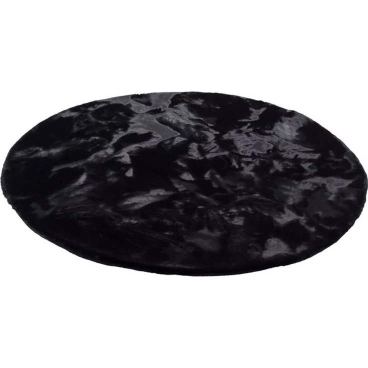 Pergamon Fellteppich Fellteppich Luxus Super Soft Plush Rund, Rund, Höhe: 25 mm – Bild 4