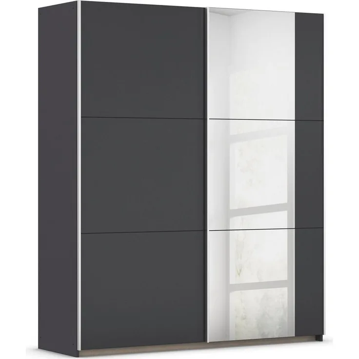 rauch Schwebetürenschrank Kleiderschrank Garderobe TOPSELLER AURELIO mit 3 Ausstattungsvarianten 3 verschiedene Ausstattungsvarianten Griffe aus Metall MADE IN GERMANY
