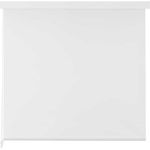 vidaXL Duschrollo 80x240 cm Weiß 142841