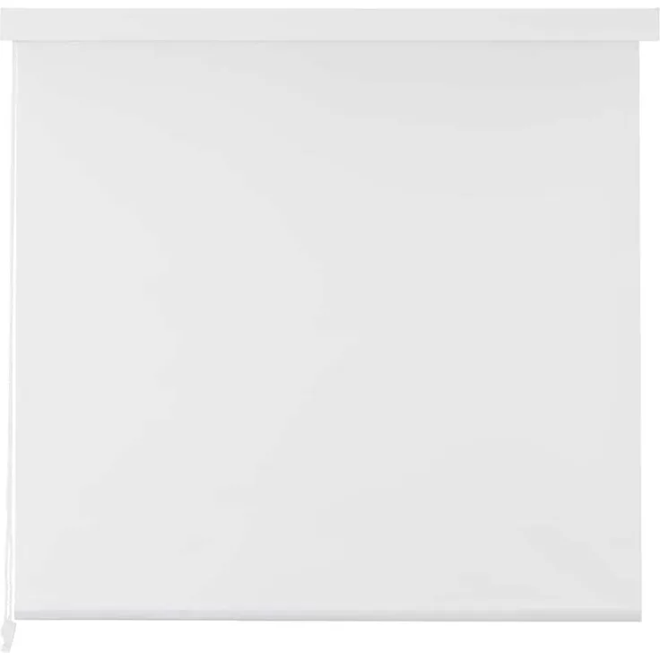 vidaXL Duschrollo 80x240 cm Weiß 142841