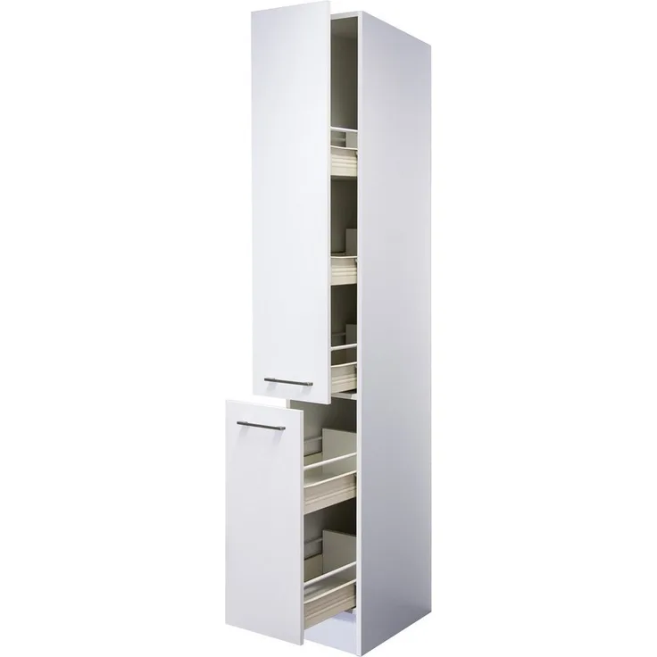 Flex-Well Apothekerschrank Kopenhagen (B x H x T) 30 x 200 x 57 cm, mit 5 Ablagen