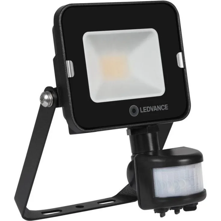 LEDVANCE FLOODLIGHT COMPACT SENSOR 10W 840 SYM 100 BK