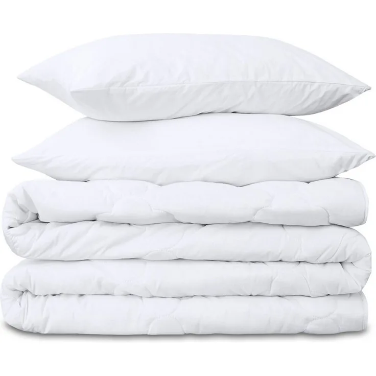 Amazinggirl Microfaserbettdecke Bettdecke 220x200 mit 2 Kissen 80x80 cm Set Ganzjahresdecke 2. Wahl