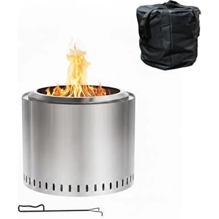 Feuerschale ohne Rauch 40 x 49 cm 10053330 – Bild 1