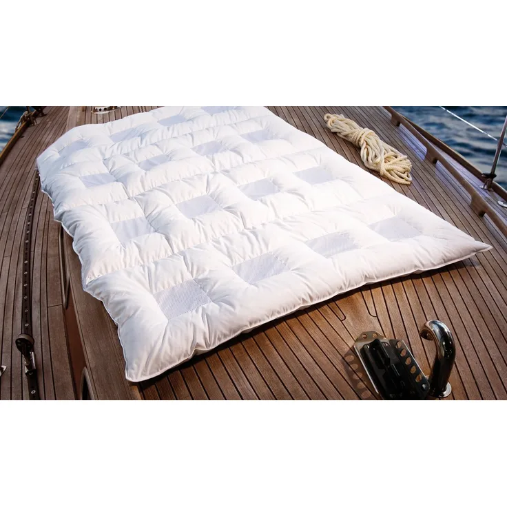 Climabalance Comfort Medium Zudecke, Baumwolle, Weiß, 135x200 cm