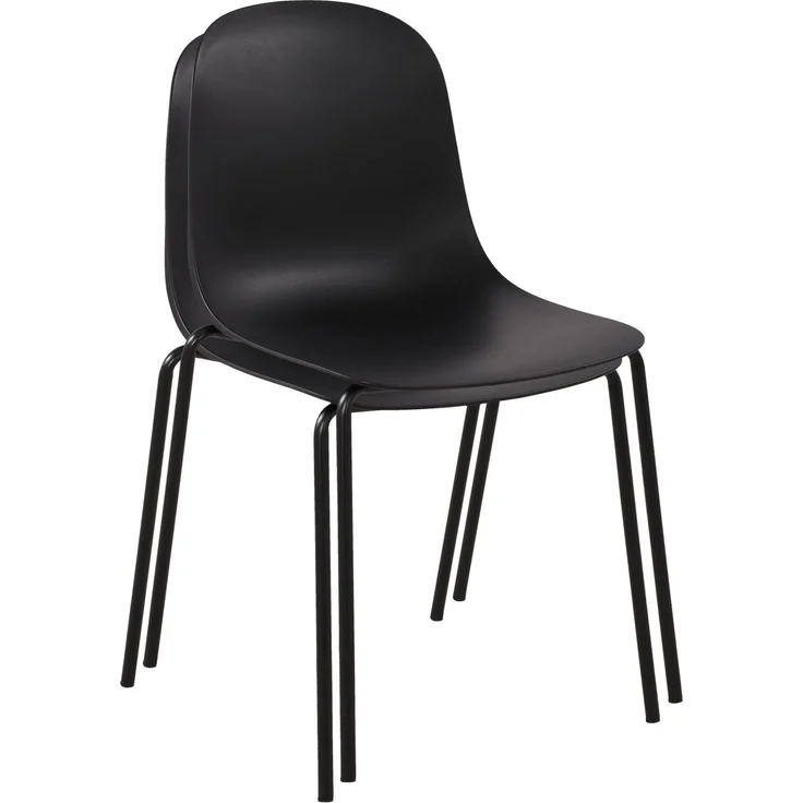 Gartenmöbel-Set IDA mit 2 Stühlen - 166x60x85cm, Kunststoff, Schwarz | Balkonset Gartenset Tisch mit Stühlen Bistroset Outdoor – Bild 6