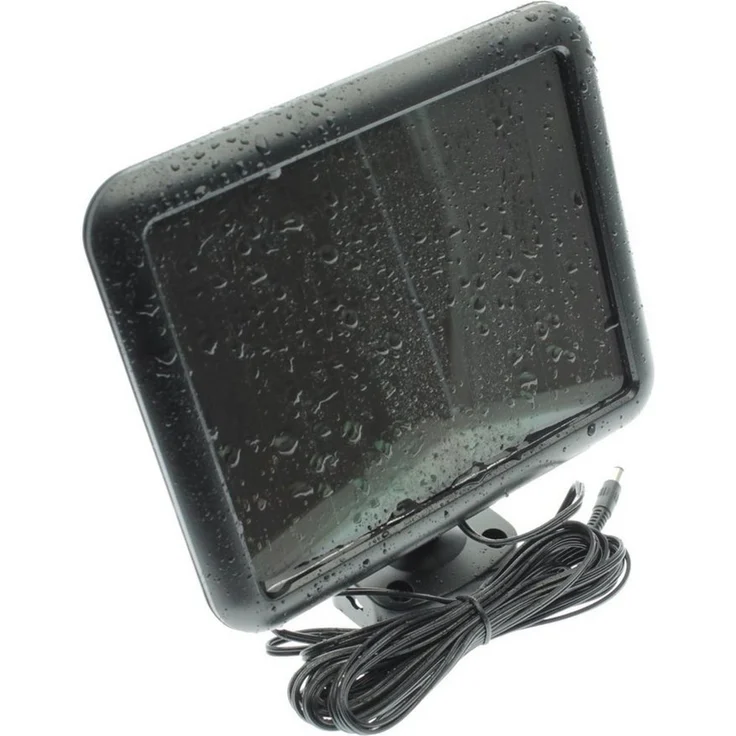 TRANGO LED Außen-Wandleuchte, Bewegungsmelder, SOL-YF60 LED Solar Strahler *GREEN* Solar Wandleuchte I Solar Fluter mit Bewegungsmelder I Solar Außenleuchte I Solarlampen mit Bewegungsmelder, Außenleuchte, Solar Sensor Strahlerleuchte – Bild 3