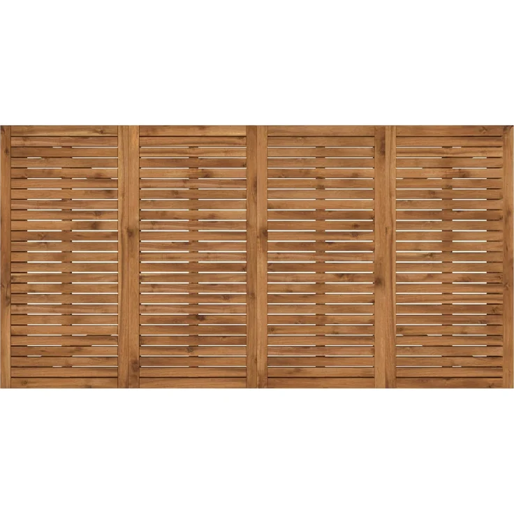 vidaXL Gartentisch LAREN Natur 196 x 100,5 x 75 cm Massivholz Akazie 901254 – Bild 5