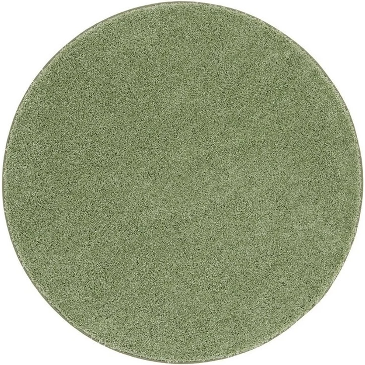 Snapstyle Hochflor-Teppich Luxus Hochflor Langflor Teppich Milano Rund, Rund, Höhe: 43 mm – Bild 4
