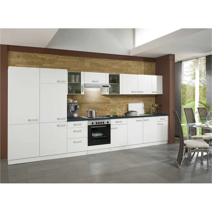Oberschrank Optimal / Opti-Kult, Holzwerkstoff, Weiß, 100 x 58 x 35 cm – Bild 2