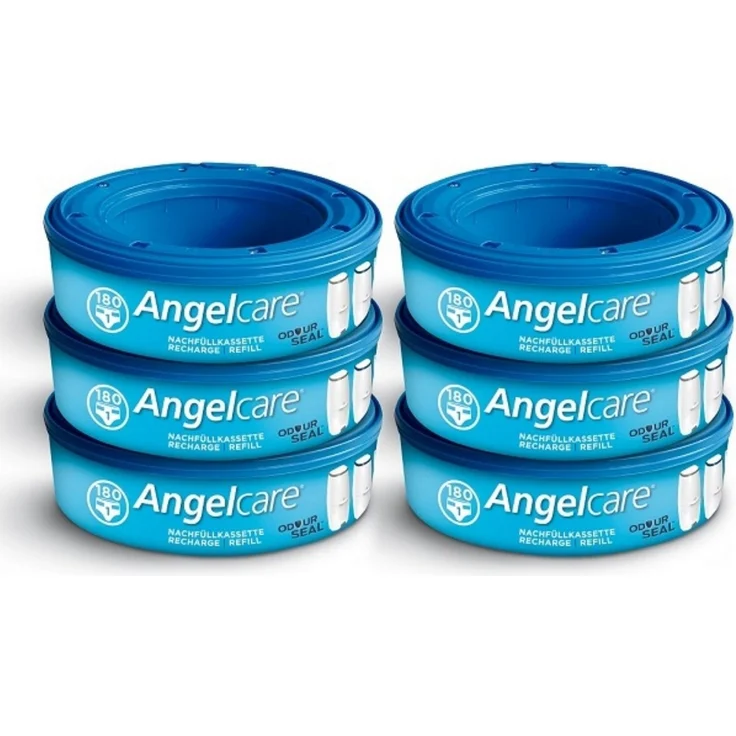 Angelcare® Windeleimer Windeleimer Nachfüllpack Plus 6er Pack III – Bild 1