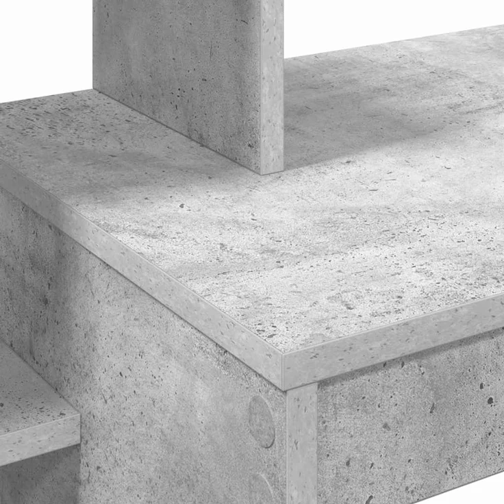 vidaXL Schreibtisch Beton Grau 100 x 40 x 90 cm Holzwerkstoff 869317 – Bild 7