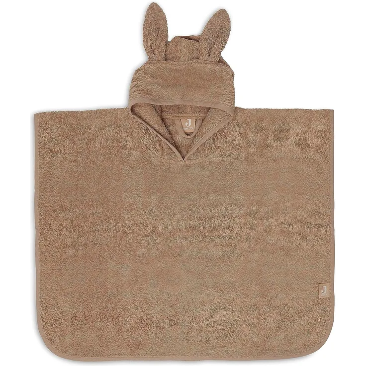 Jollein Badeponcho Biscuit Braun cognac