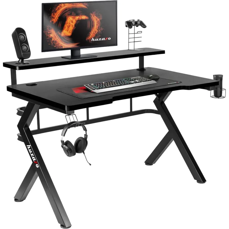 Gaming-Schreibtisch Huzaro Hero 5.0 Schwarz