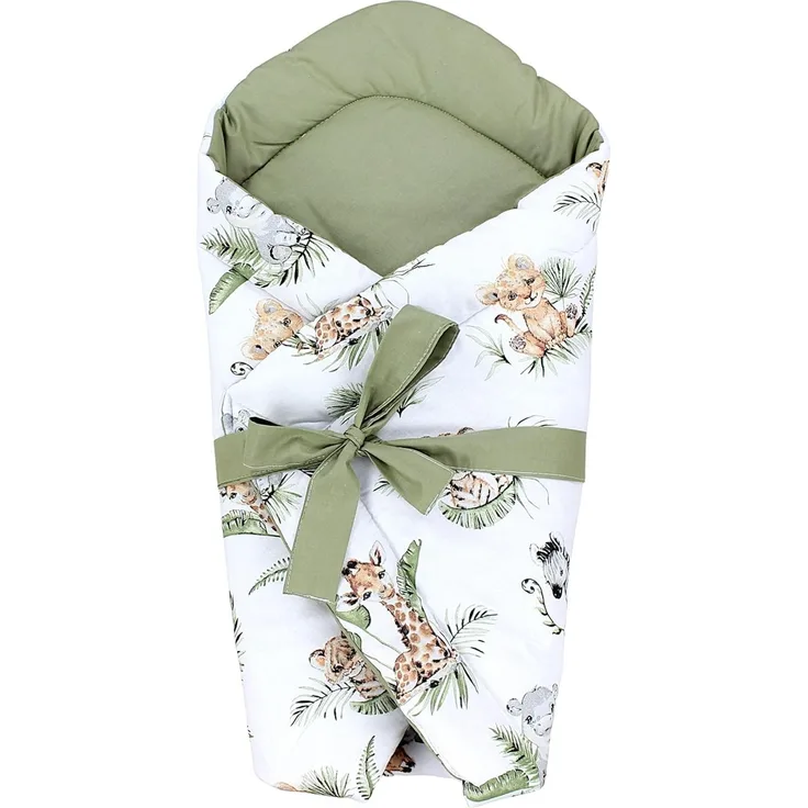 Einschlagdecke TupTam Unisex Baby Einschlagdecke mit Schleife, TupTam