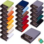 Avantgarde Premium Spannbetttuch 90x200-100x220 - hoher 40cm Steg auch f. Boxspringbett & Wasserbett - Spannbettlaken ca. 170g/m² - Bettlaken - 100% Jersey Baumwolle ÖKO-TEX (12 Grau)