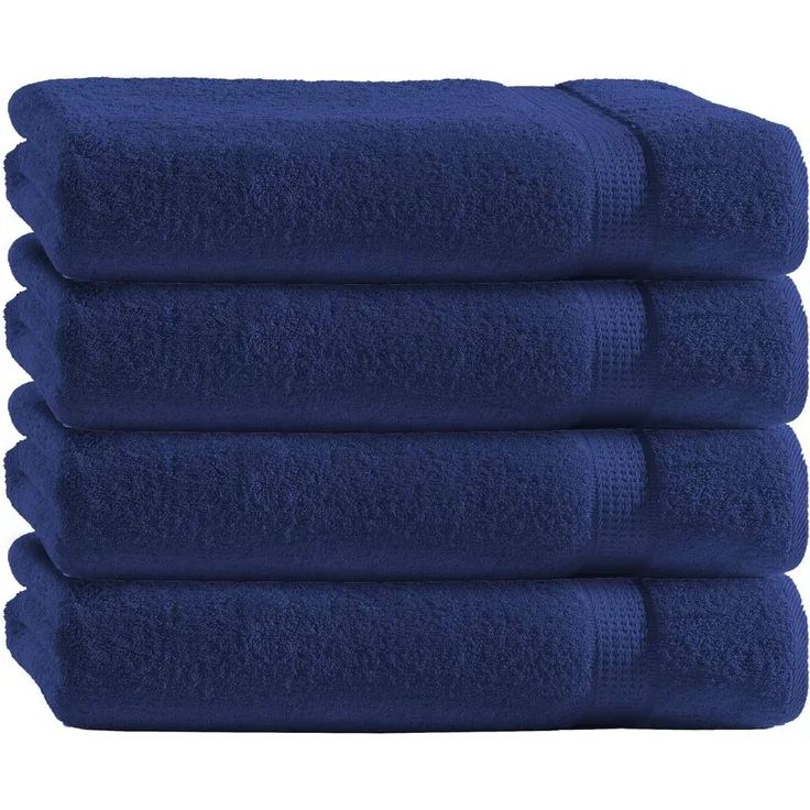 TRENDBUY24 Handtuch Set Handtücher Duschtücher Gästetücher Baumwolle Frottee Premium 4er Set, 100% Baumwolle (4-St), Duschtuch