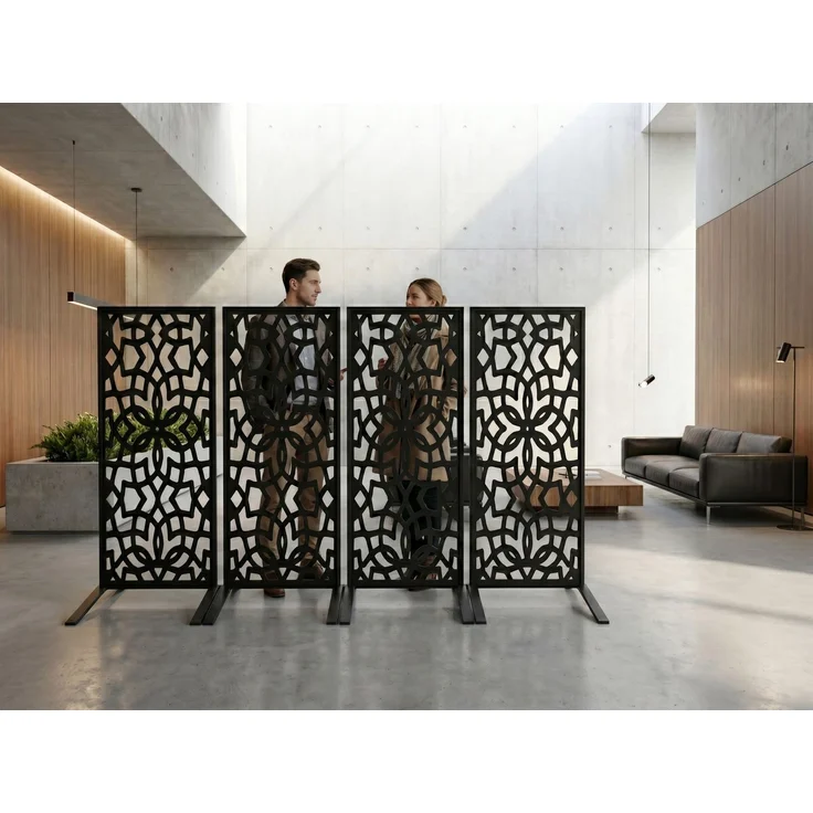 Dekorative Metallpaneel Metallsichtschutzwand - Mosaik – Bild 7