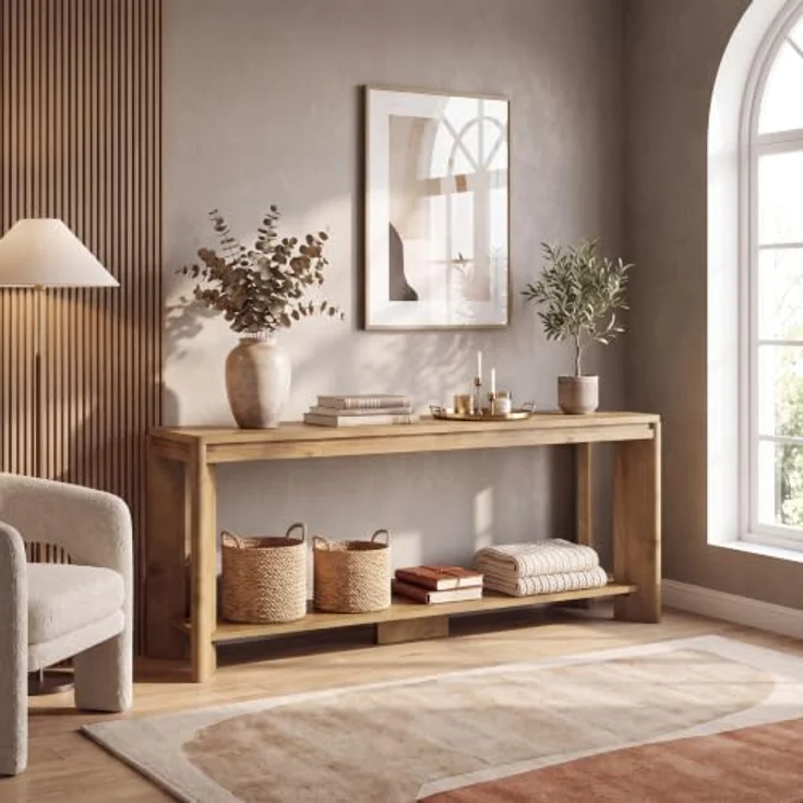 LITTLE TREE TV Schrank, für Fernseher bis zu 70 Zoll, 160cm Konsolentisch – Bild 7