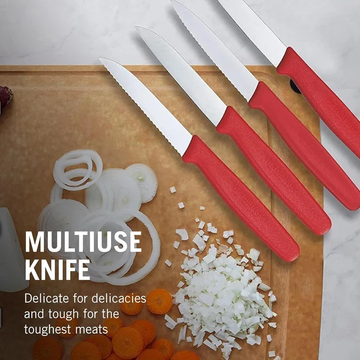 Victorinox Swiss Classic Gemüsemesser-Set 6-teilig rot – Bild 7