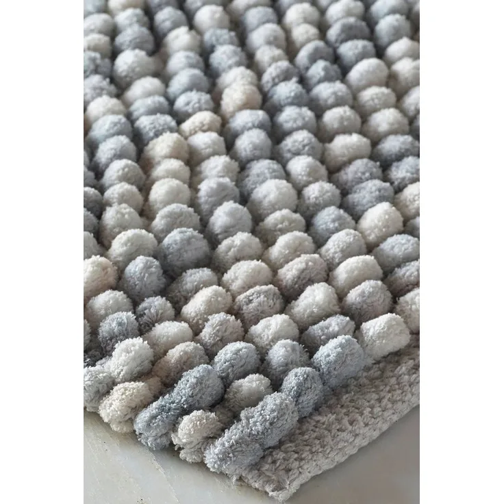 Next Badematte Badematte mit riesigen Noppen, Höhe 80 mm, Polyester (recycelt), Baumwolle