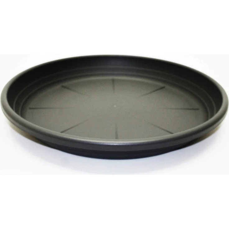 alpfa Untersetzer für Cilindro Pflanztopf 40 cm anthrazit Kunststoff 851148