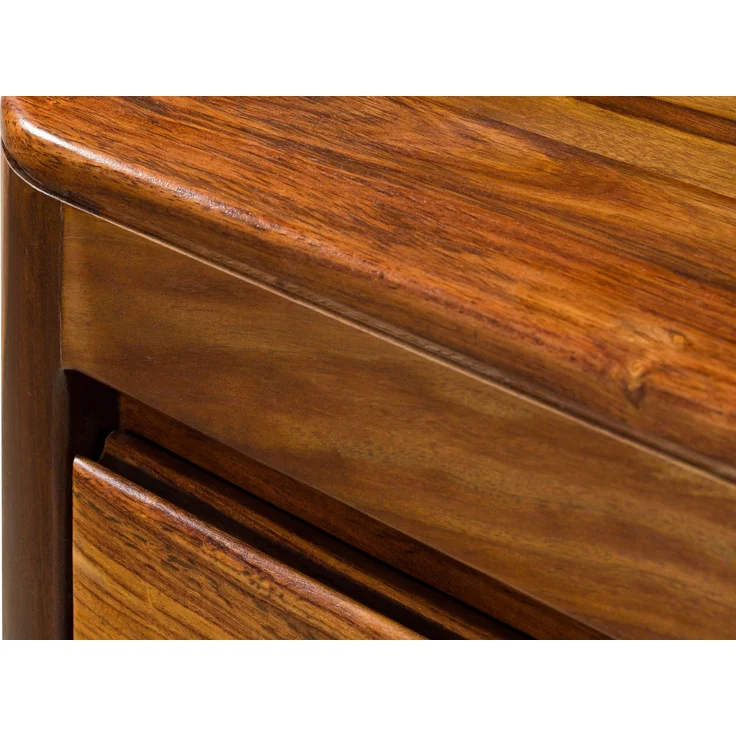 Sideboard Sheesham 185 x 40 x 80 walnuss gewachst TORONTO LUX #202 – Bild 5