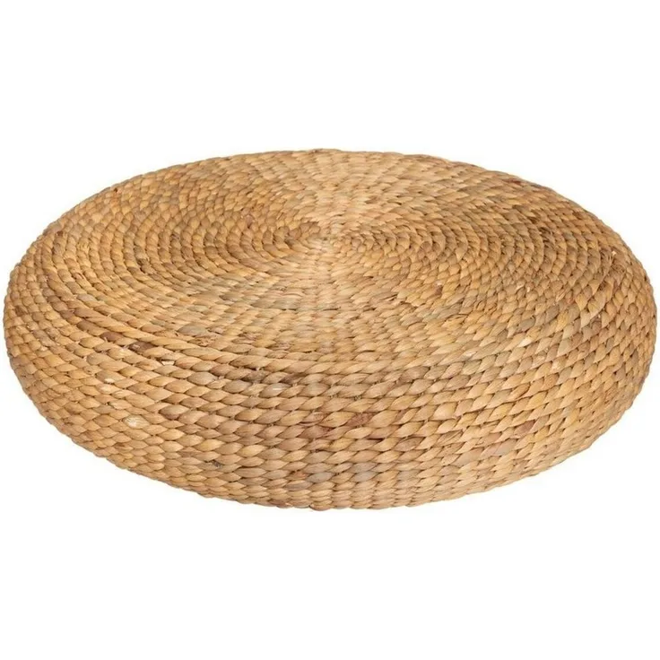 Sitzhocker OTTOMAN, geflochten, Ø 55 cm