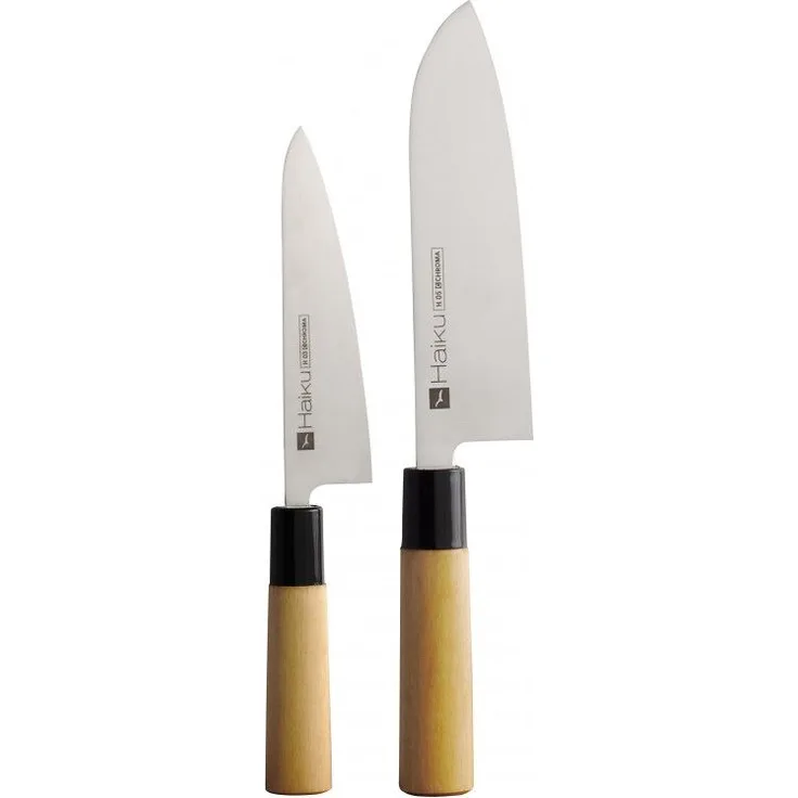 Chroma Haiku Messerset: Santoku + kleines Kochmesser