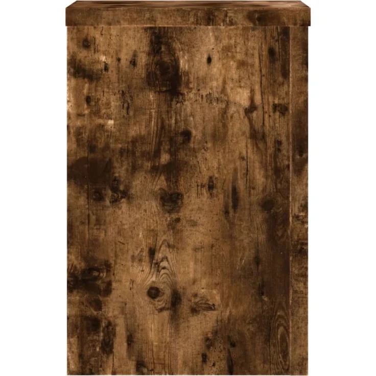 vidaXL Pflanzenständer 2 Stk. Räuchereiche 20x20x30 cm Holzwerkstoff 852901 – Bild 4