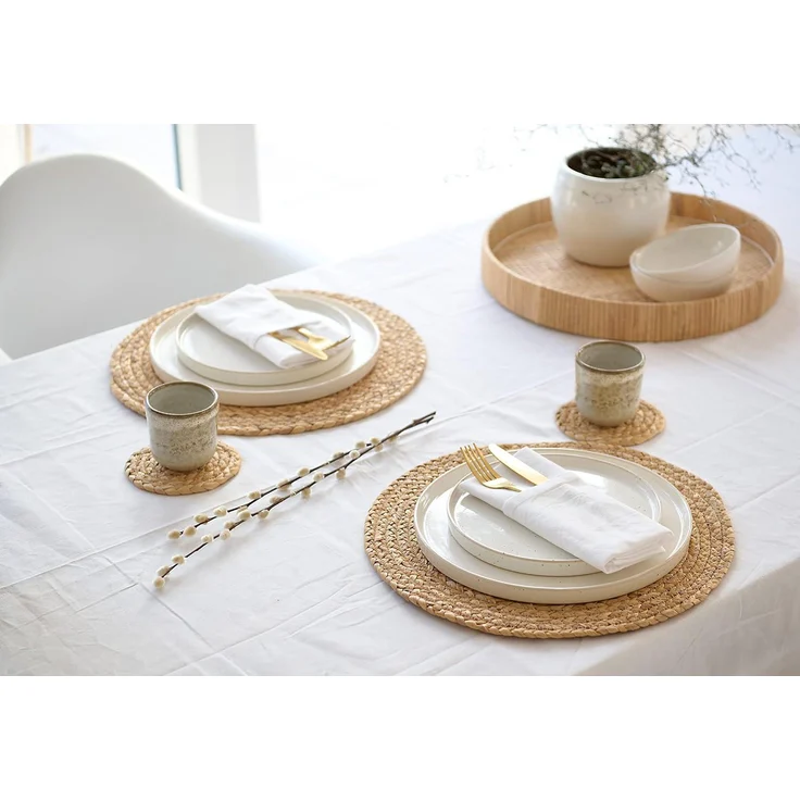 Deko-Tablett RATTAN, Ø 40 cm, ZELLER – Bild 5