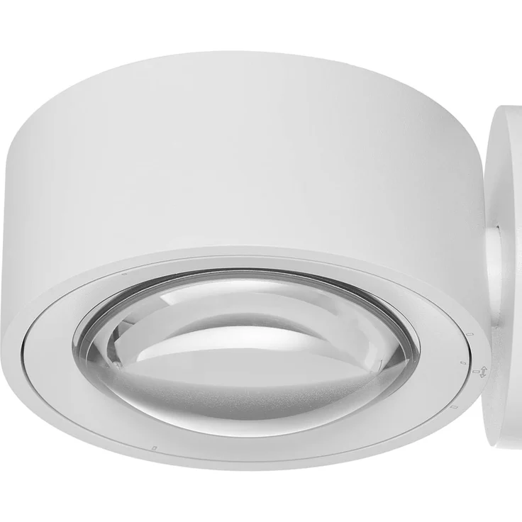 Arcchio Wandleuchte Rotari, LED, Metall, Weiß warmweiß IP20, 2 x 7,1 W LED, warmweiß – Bild 5