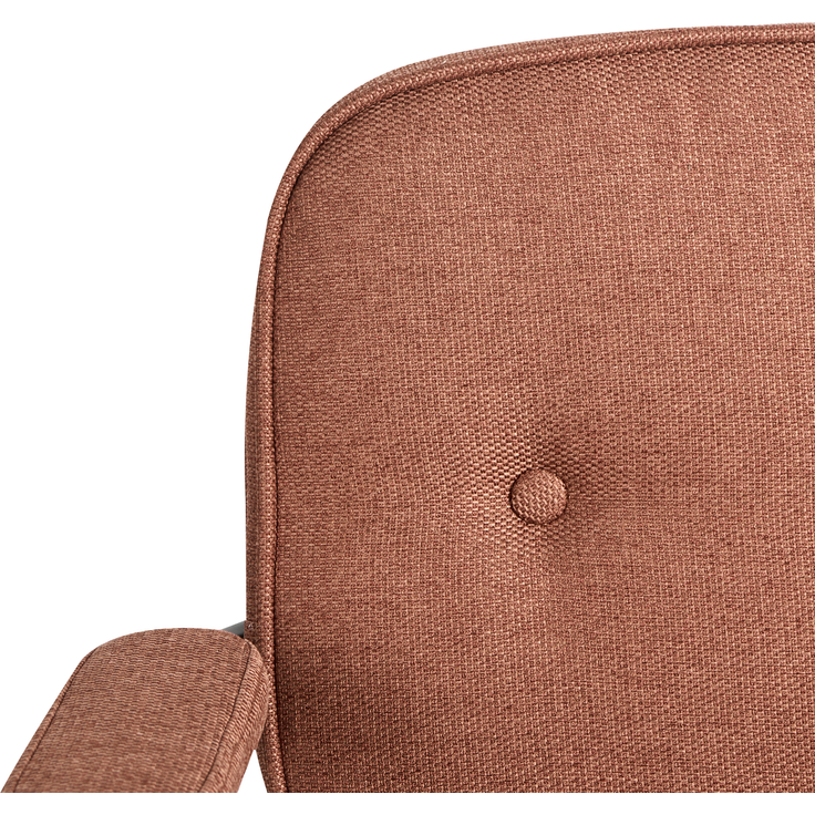 Schreibtischstuhl PAWNEE Stoff Goldbraun – Bild 6