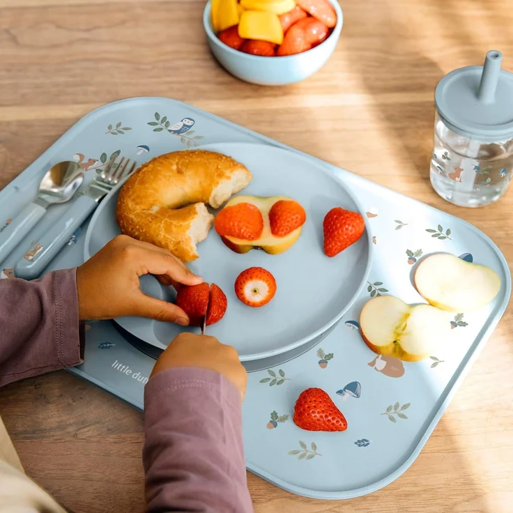 Mepal X Little Dutch Little Farm Besteckset Grün – Bild 5